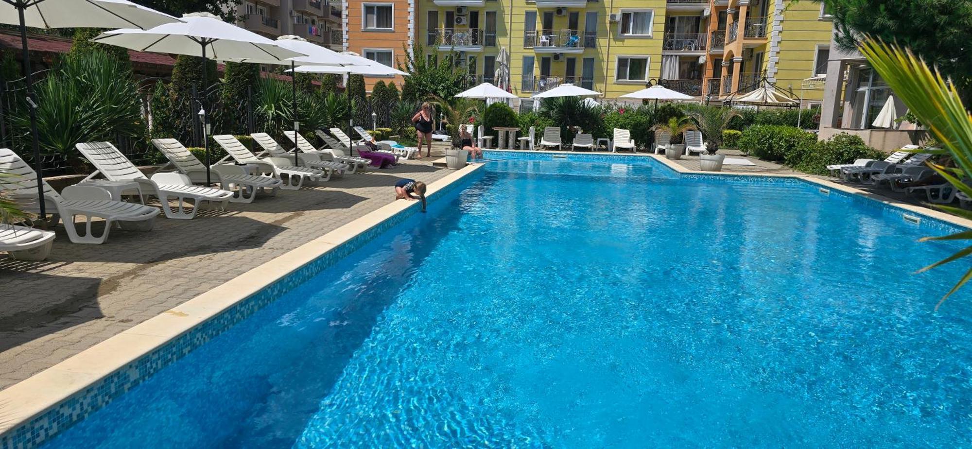 Vanilla Garden Apartments Sunny Beach Exterior foto